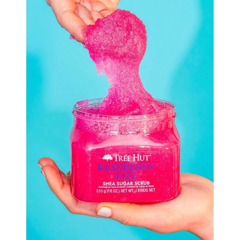 Скраб для тіла Tree Hut Raspberry Fizz Sugar Scrub, 510 г 075371003752 фото