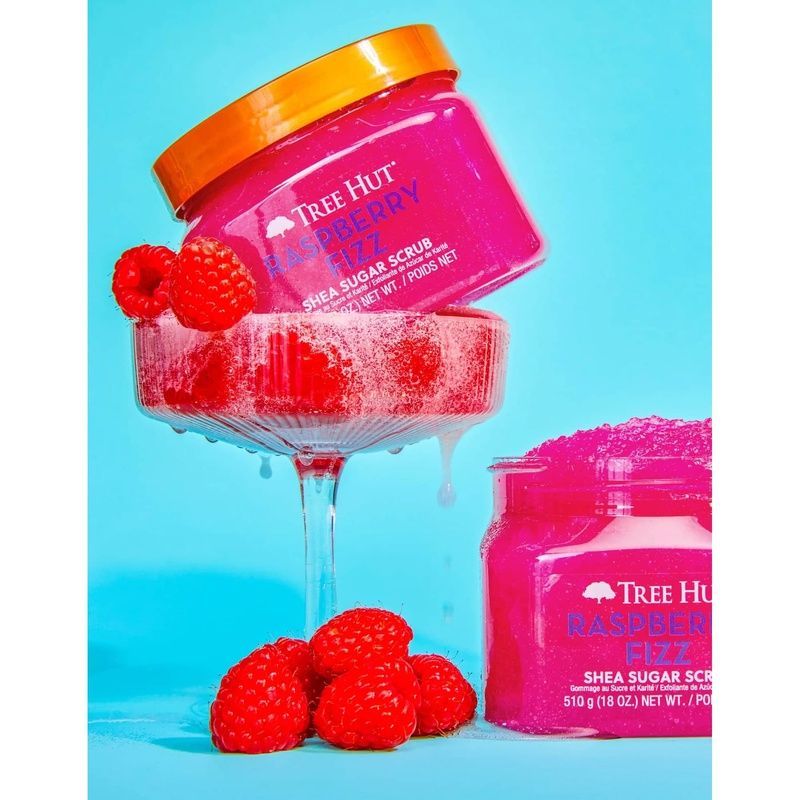 Скраб для тіла Tree Hut Raspberry Fizz Sugar Scrub, 510 г 075371003752 фото