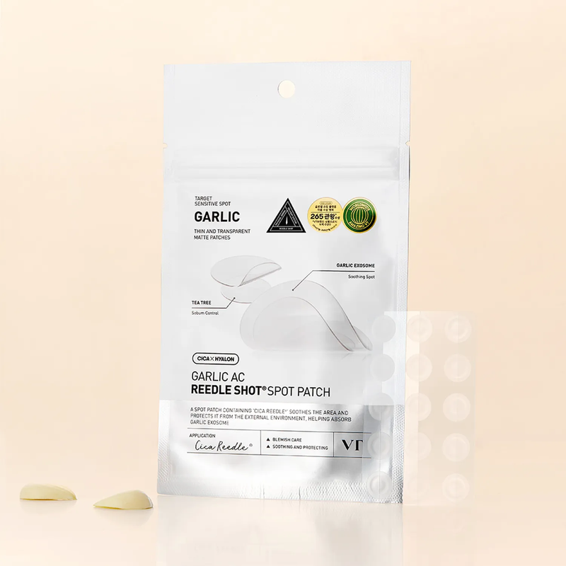 Точкові патчі від запалень VT Cosmetics Garlic AC Reedle Shot Spot Patch, 48 шт 8803463011963 фото