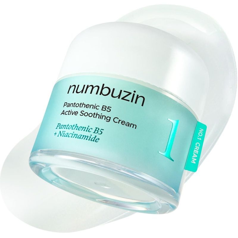 Заспокійливий крем для обличчя Numbuzin №1 Pantothenic B5 Active Soothing Cream, 80 мл 8809652583228 фото