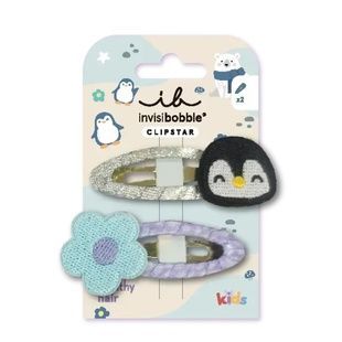 Заколка для волосся invisibobble SNAP CLIP KIDS Polar Penguin 4063528082985 фото