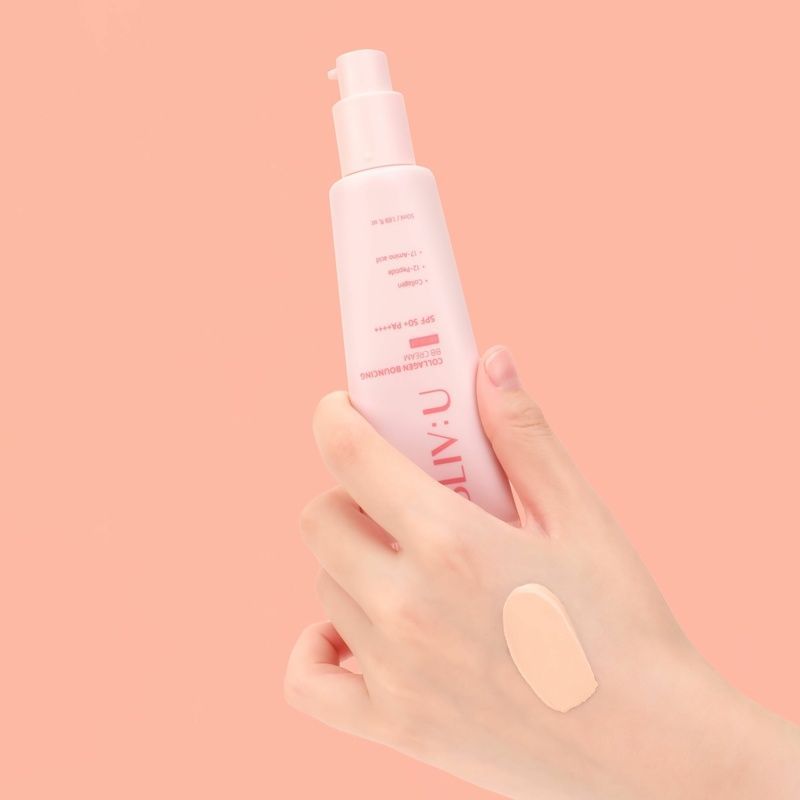 BB-крем з колагеном BLIV:U Collagen Bouncing BB Cream, 50 мл 8809962540928 фото