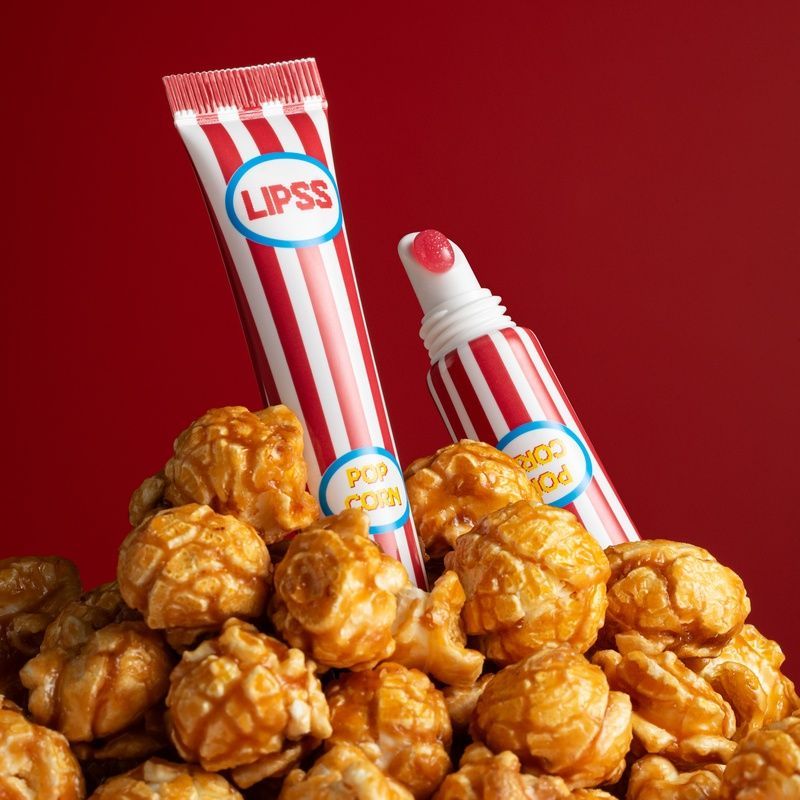 Блиск для губ LIPSS Popcorn, 8 мл 4820276880559 фото