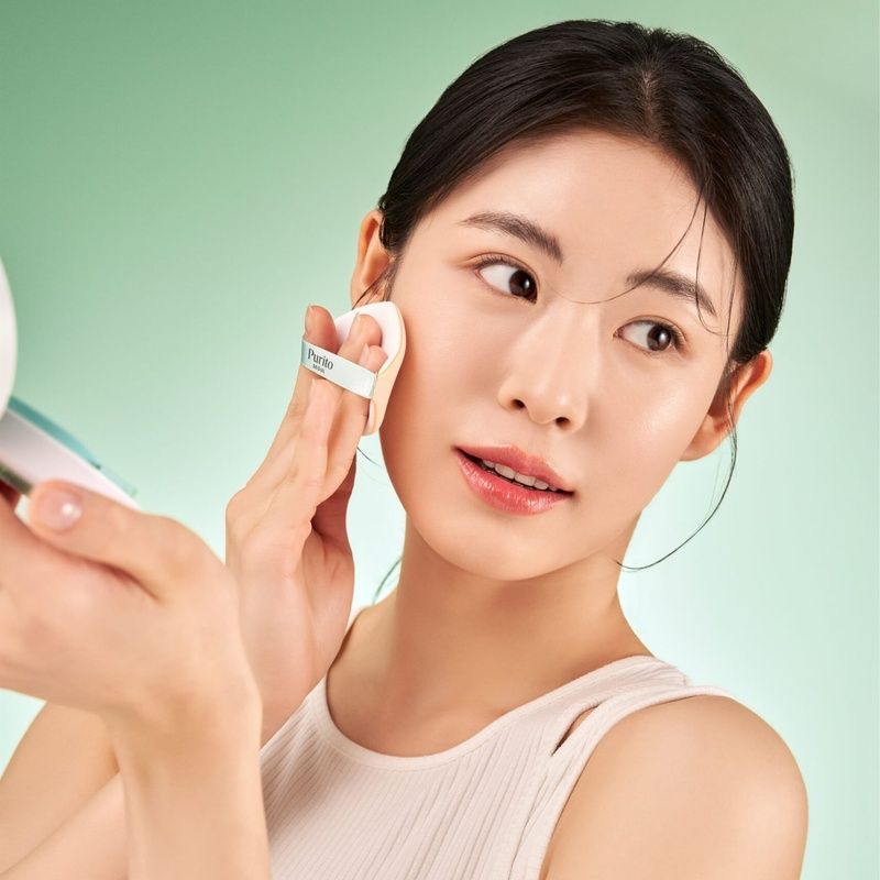 Кушон з екстрактом центелли Purito Seoul Wonder Releaf Centella BB Cushion 13 Neutural Ivory, 15 гр+15 гр 8809563103355 фото