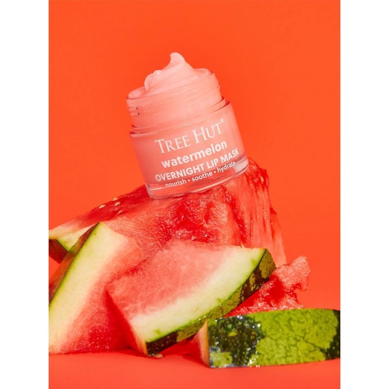 Нічна маска для губ Tree Hut Watermelon Overnight Lip Mask, 17 г 75371021305 фото