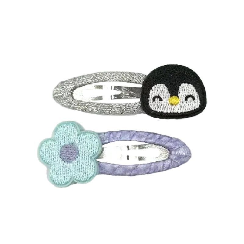 Заколка для волосся invisibobble SNAP CLIP KIDS Polar Penguin 4063528082985 фото