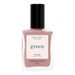 Лак для нігтів з нейтральним бежевим відтінком Manucurist Green&trade; Shell Beige, 15 мл 3662263330729 фото