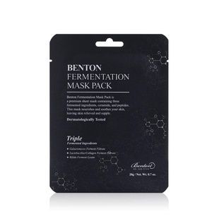 Маска з ферментованими компонентами і пептидами Benton Fermentation Mask Pack, 20 мл 8809566990631 фото