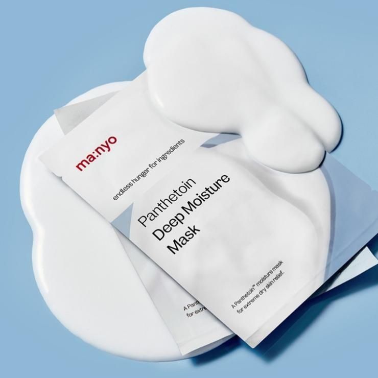 Маска тканинна глибокозволожуюча з пантенолом Manyo Panthetoin Deep Moisture Mask, 1 шт 8809730956302 фото