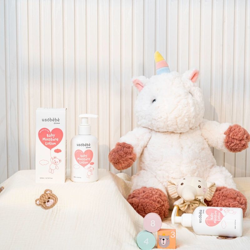Дитячий зволожуючий лосьйон для тіла USOBEBE Baby Moisture Lotion, 200 мл 8809801695260 фото