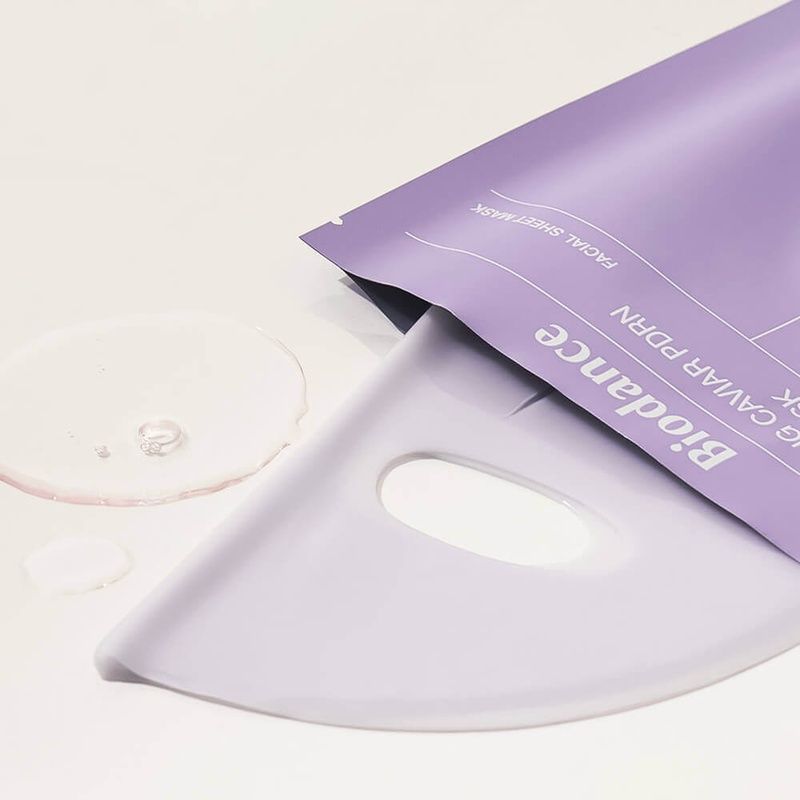 Гідрогелева маска з ікрою і PDRN Biodance Rejuvenating Caviar PDRN Real Deep Mask, 1 шт 8809891184613 фото
