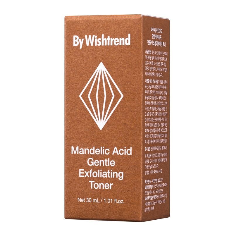 Мигдальний пілінг By Wishtrend Mandelic Acid Gentle Exfoliating Toner, 30 мл 8809572890611 фото