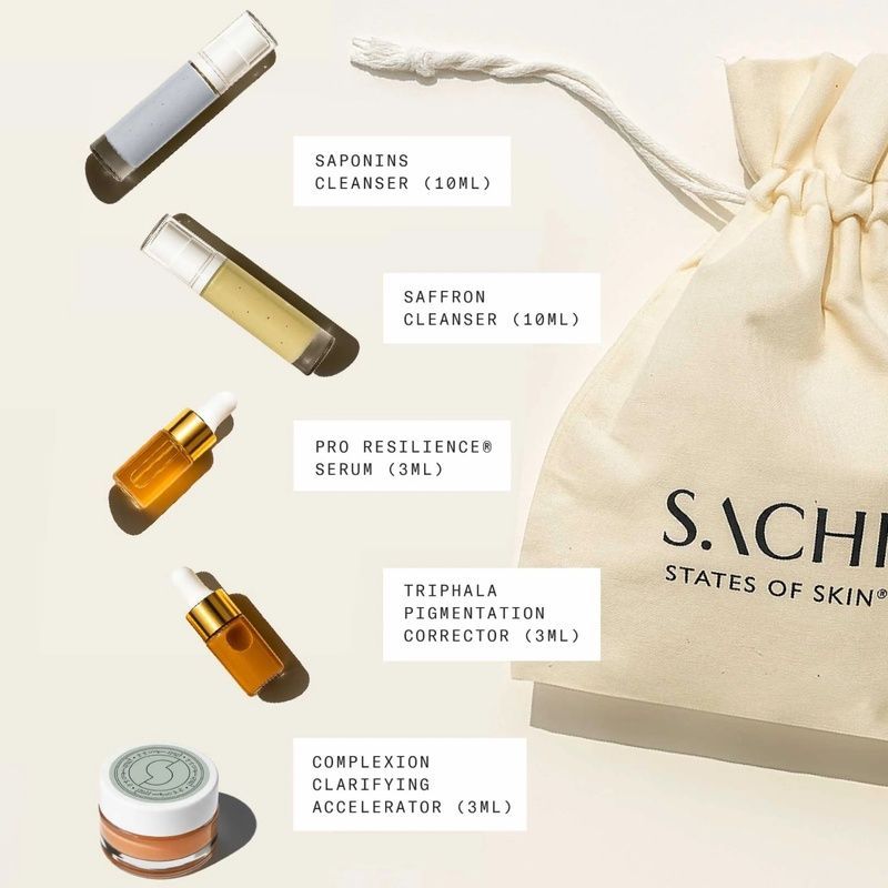 Набір із 5 мініатюр для обличчя SACHI SKIN The Discovery Ritual 2000003373574 фото