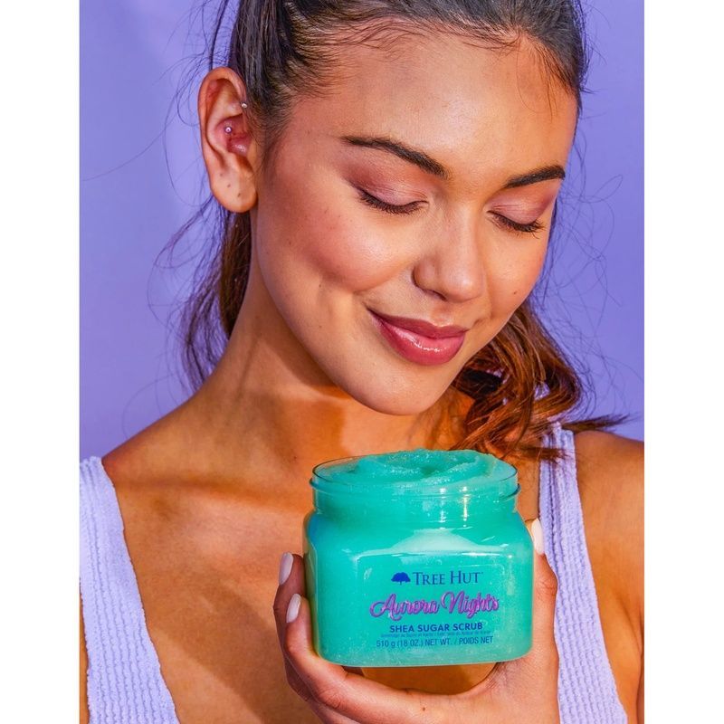 Скраб для тіла Tree Hut Aurora Nights Sugar Scrub, 510 г 075371003790 фото