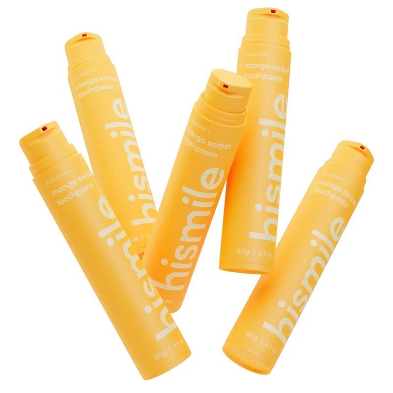 Зубна паста зі смаком манго Hismile Mango Sorbet Toothpaste, 60 г 93568654 фото