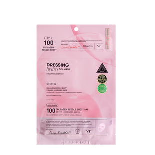 2-етапна зміцнююча гідрогелева маска для обличчя VT Cosmetics Collagen Reedle Shot 100 2step Hydrogel Mask, 1 шт VTC029 фото