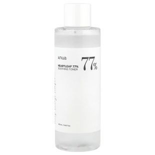 Заспокійливий тонер для обличчя ANUA Heartleaf 77% Soothing Toner, 250 мл 8809640731433 фото