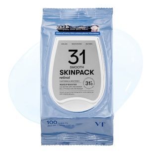 Розгладжуючі маски-пади для обличчя VT Cosmetics Skin Pack Smooth, 100 шт 8803463010423 фото
