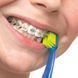 Ортодонтична зубна щітка з заглибленням Curaprox CS 5460 Ortho [Рожевий/Синій], 1 шт 73327179 фото 4