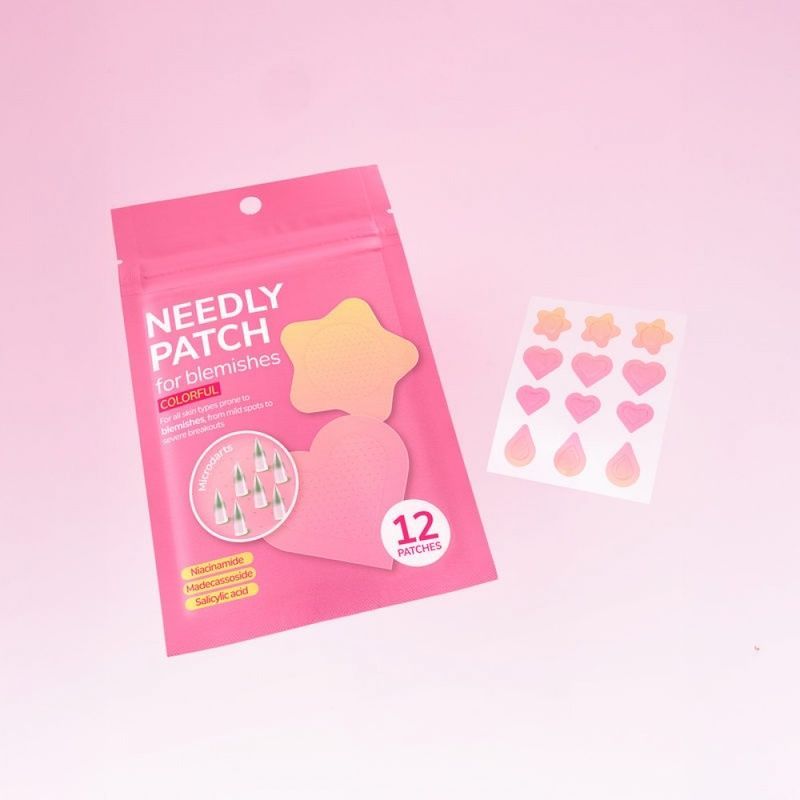 Мікроголкові патчі від прищів Needly Patch for blemishes colorful, 12 шт 8809455423967 фото