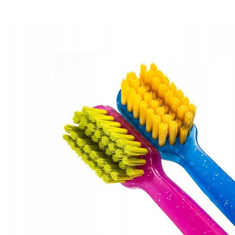 Ортодонтична зубна щітка з заглибленням Curaprox CS 5460 Ortho [Рожевий/Синій], 1 шт 73327179 фото