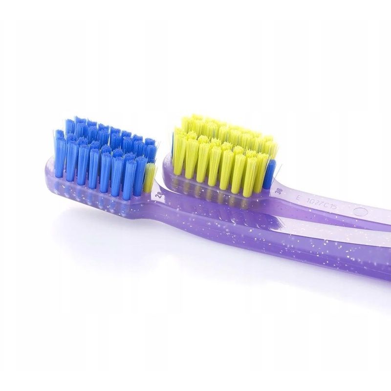 Ортодонтична зубна щітка з заглибленням Curaprox CS 5460 Ortho [Рожевий/Синій], 1 шт 73327179 фото