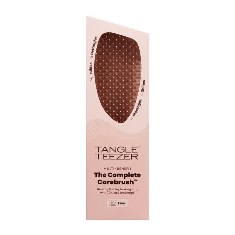 Щітка для волосся Tangle Teezer The Complete Carebrush&trade; Fine Glazed Mocha 5056851300047 фото