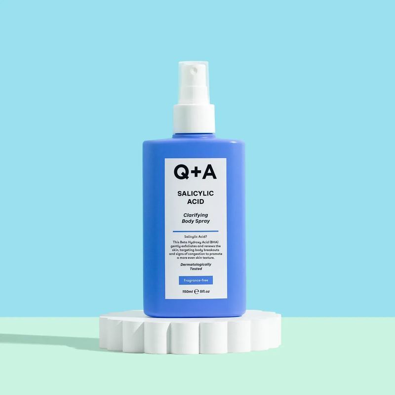 Спрей для тіла з саліциловою кислотою Q+A Salicylic Acid Body Mist, 150 мл 5061066470232 фото