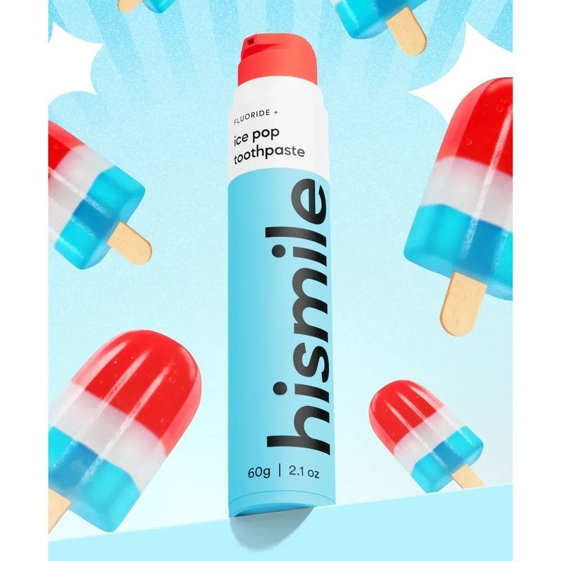 Зубна паста зі смаком фруктового морозива Hismile Ice Pop Toothpaste, 60 г 93573160 фото