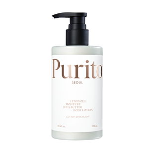 Зволожуючий лосьйон для тіла з маслом ши Purito Seoul Luminous Moisture Shea Butter Body Lotion Cotton Dreamlight, 300 мл 8809563103782 фото