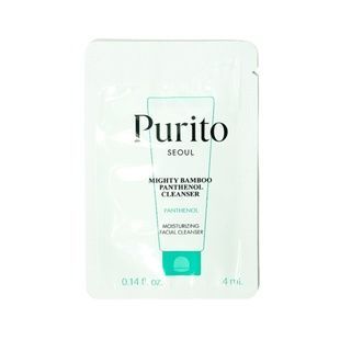 Гель для умивання з екстрактом бамбука та пантенолом Purito Seoul Mighty Bamboo Panthenol Cleanser, 4 мл 4901 фото