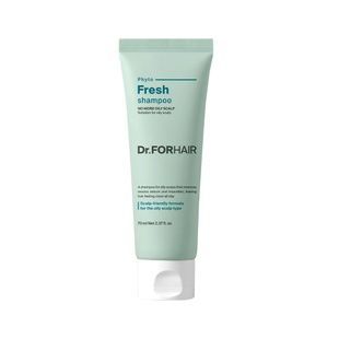 Міцелярний шампунь для жирної шкіри голови Dr.FORHAIR Phyto Fresh Shampoo, 70 мл 8809485533438 фото
