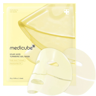 Освітлювальна гідрогелева маска з койєвою кислотою та куркумою Medicube Kojic Acid Turmeric Brightening Gel Mask, 1 шт 8800256114658 фото