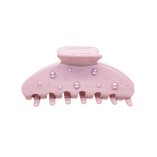 Великий крабик для волосся Emi Jay big effing clip in pink pearl 361242 фото