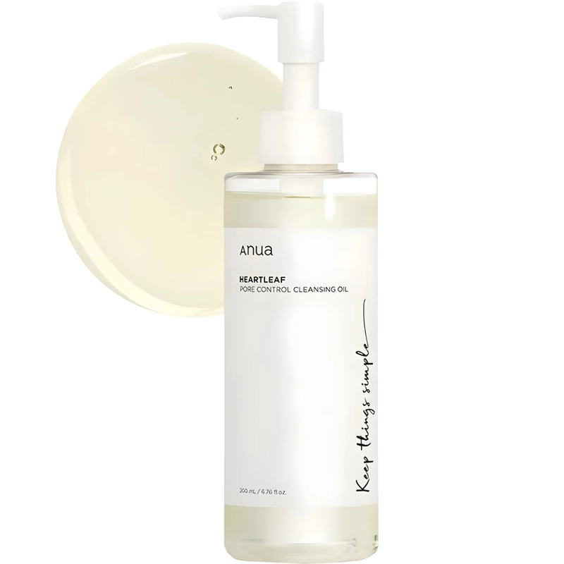 Гідрофільна олія для глибокого очищення шкіри ANUA Heartleaf Pore Control Cleansing Oil, 20 мл 8809640734496 фото
