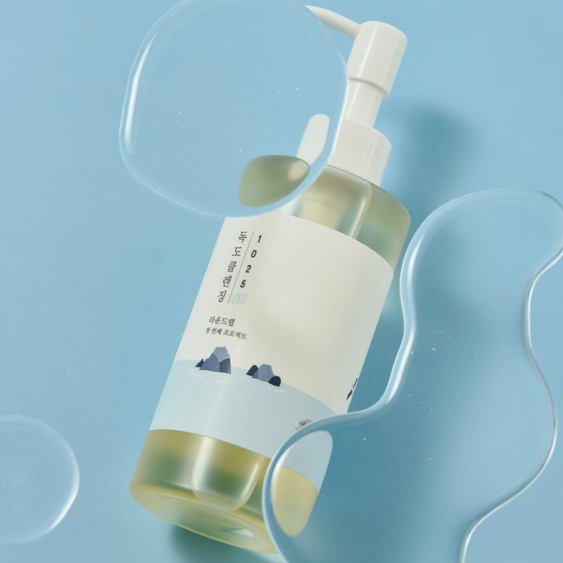 Гідрофільна олія з морською водою ROUND LAB 1025 Dokdo Cleansing Oil, 200 мл 8809738605677 фото