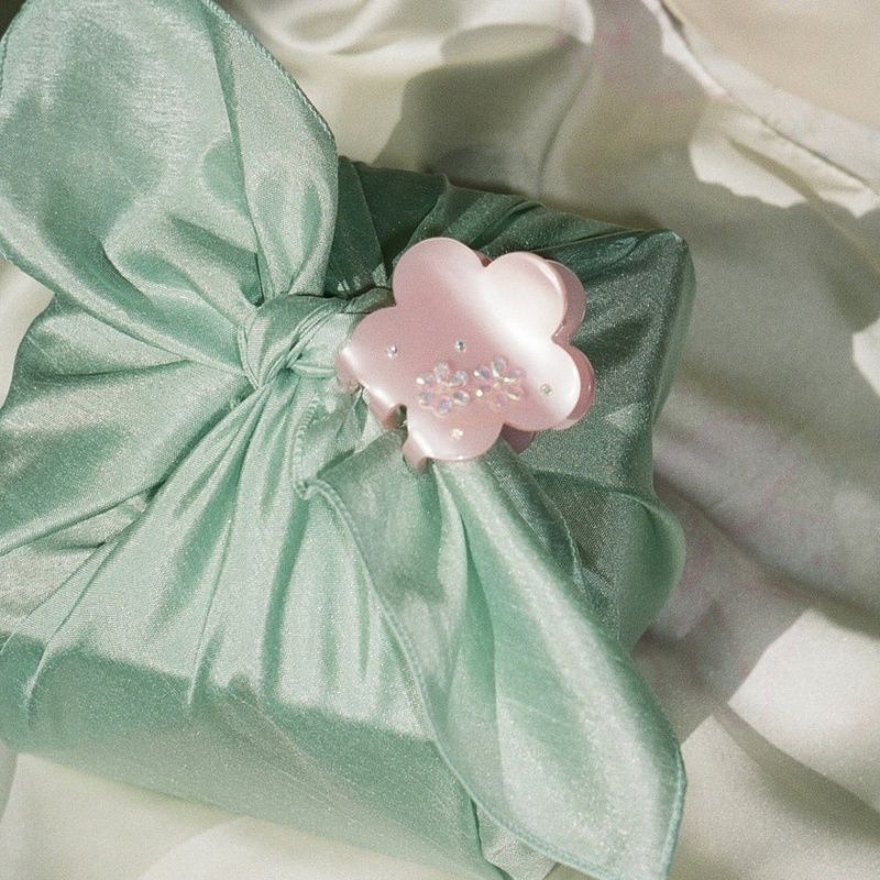 Заколка для волосся Emi Jay midi blossom clip in rose milk 12239000 фото