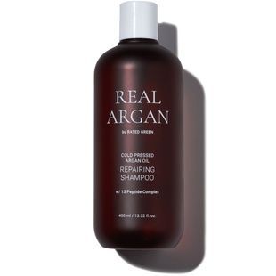 Відновлювальний шампунь із аргановою олією Rated Green Real Argan Repairing Shampoo, 400 мл 8809514550580 фото
