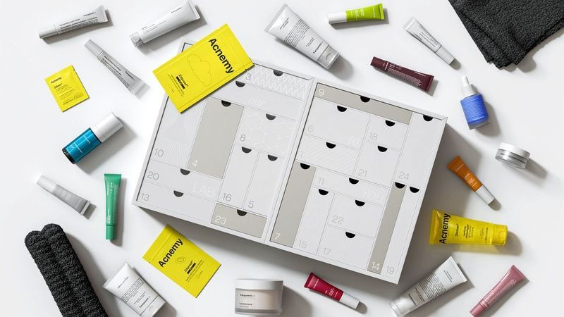 Набір засобів у вигляді святкового адвент-календаря Niche Beauty Lab Advent Calendar, 24 43743 фото