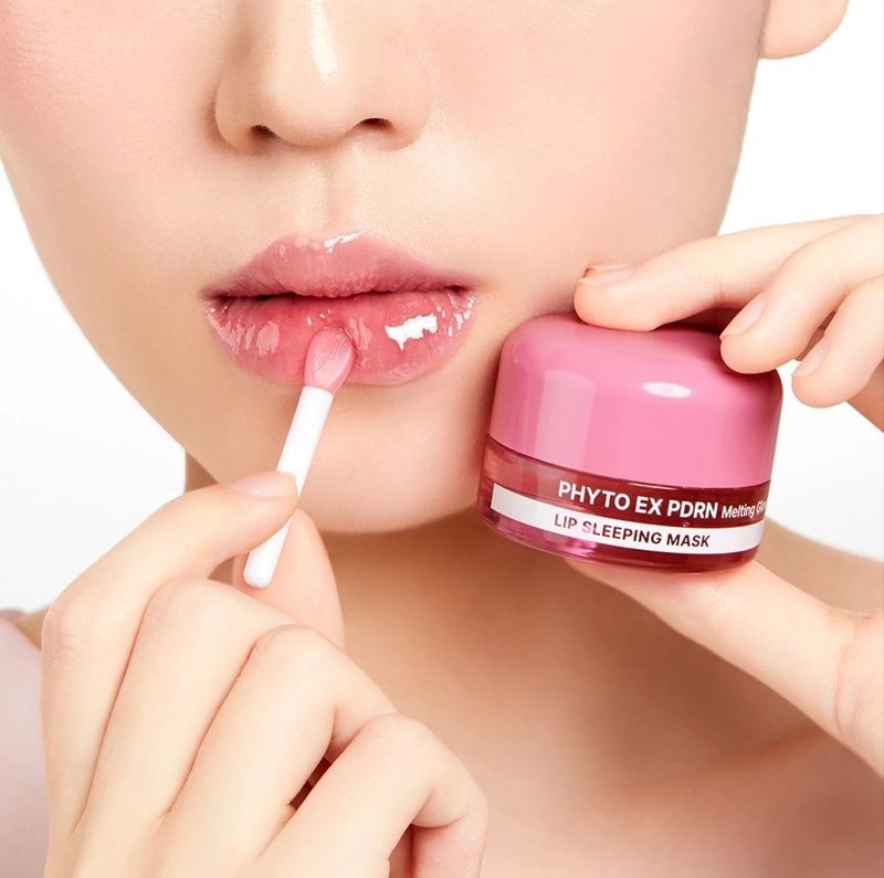 Нічна тануча маска для губ з PDRN Medi-Peel Phyto EX PDRN Melting Glow Lip Sleeping Mask, 11 г 8809941826548 фото