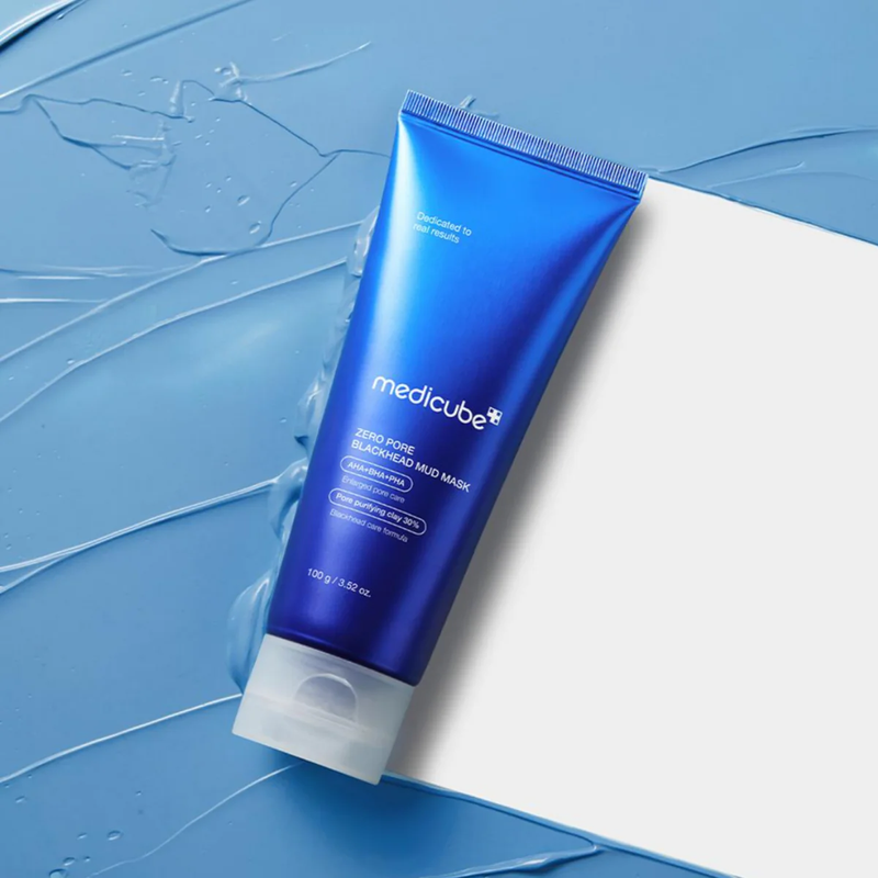 Маска для видалення чорних цяток і очищення пор Medicube Zero Pore Blackhead Mud Mask Короткий термін, 100 г 8809960356767 фото