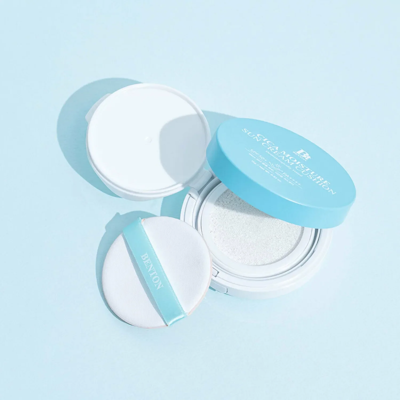 Сонцезахисний кушон з центелою Benton Cica Moisture Sun Cream Cushion SPF50/PA++++, 15 г 8809566993076 фото