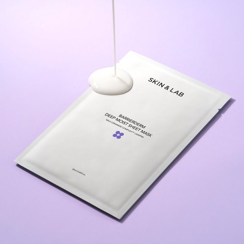 Зволожувальна тканинна маска SKIN&LAB Barrierderm Deep Moisture Sheet Mask, 25 мл 8809525932757 фото