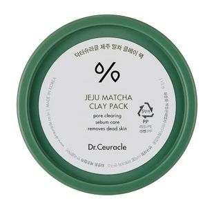 Очищуюча глиняна маска з чаєм Матча Dr.Ceuracle Jeju Matcha Clay Pack Короткий термін, 115г 8806133614037 фото