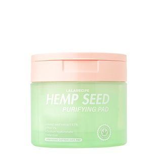 Очищуючі тонер-пади для обличчя з коноплею LALARECIPE Hemp Seed Purifying Pad, 70 шт 8809675771893 фото