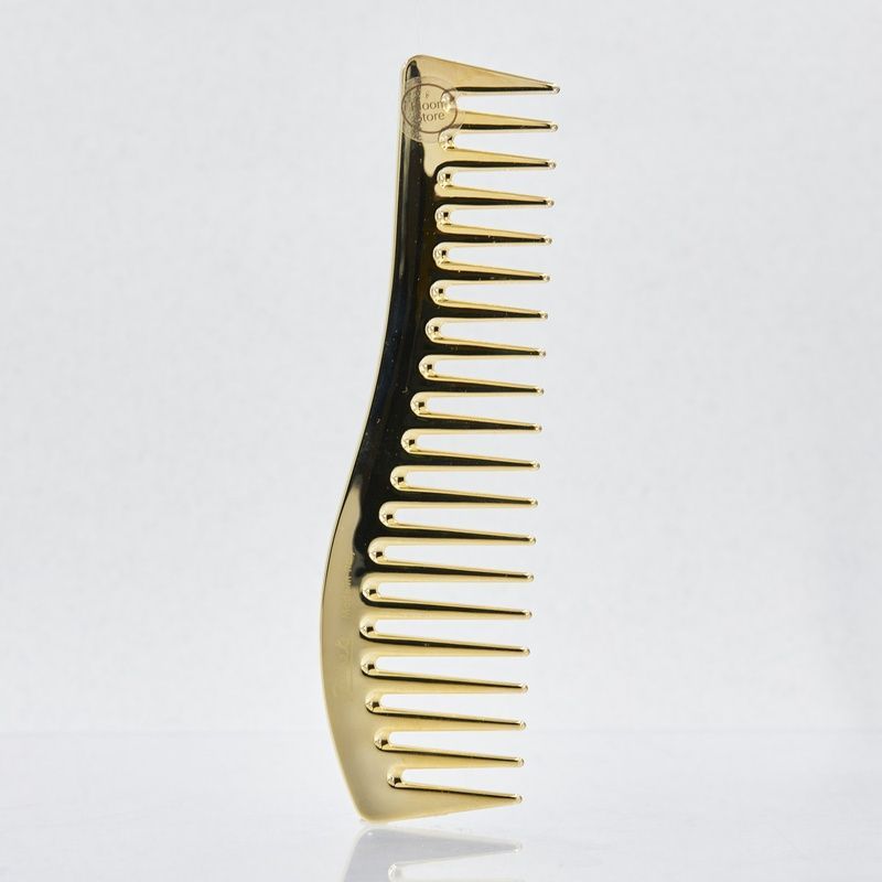 Гребінець хвиля для волосся Janeke Wavy Comb Gold Chrom 8006060100690 фото