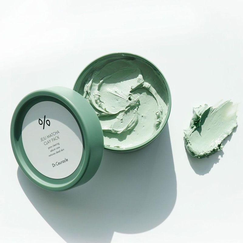 Очищуюча глиняна маска з чаєм Матча Dr.Ceuracle Jeju Matcha Clay Pack Короткий термін, 115г 8806133614037 фото