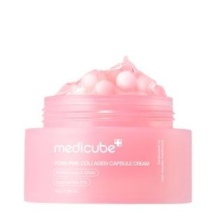 Капсульний крем з колагеном та полінуклеотидами Medicube PDRN Pink Collagen Capsule Cream, 55 г 8800256118885 фото