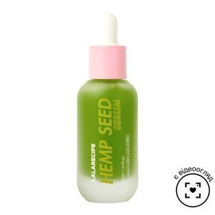 Заспокійлива сироватка для обличчя з екстрактом насіння коноплі LALARECIPE Hempseed Serum, 30 мл 8809638305714 фото