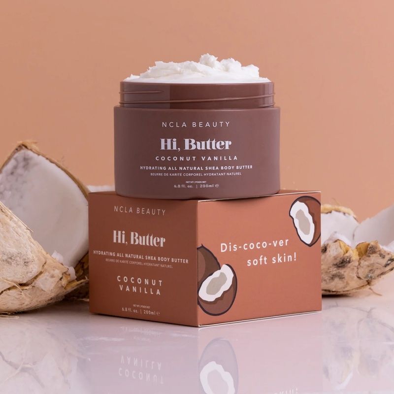 Баттер для тіла &laquo;Кокос-ваніль&raquo; NCLA Beauty Hi, Butter - Coconut Vanilla Body Butter, 200 мл 658580103194 фото